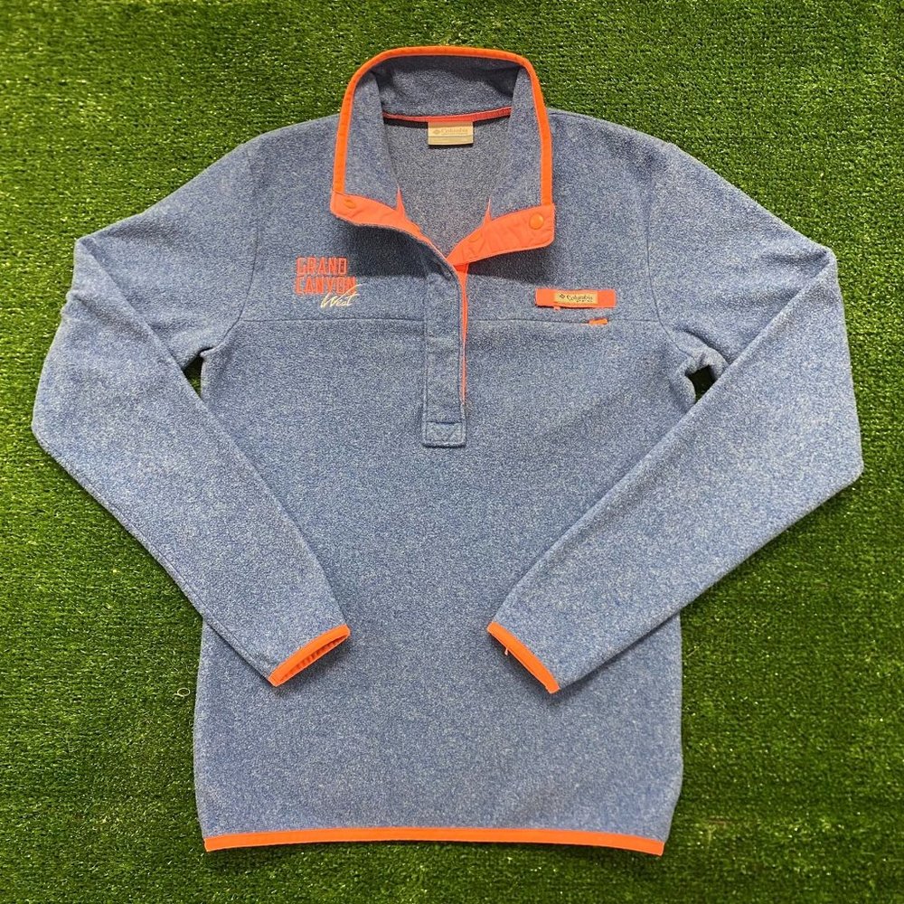 Columbia PFG Grand Canyon Snap-T Fleece Pullover Sweatshirt